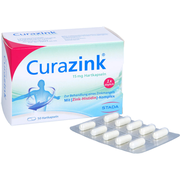 Curazink 15 mg Hartkapseln, 50 pc Capsules