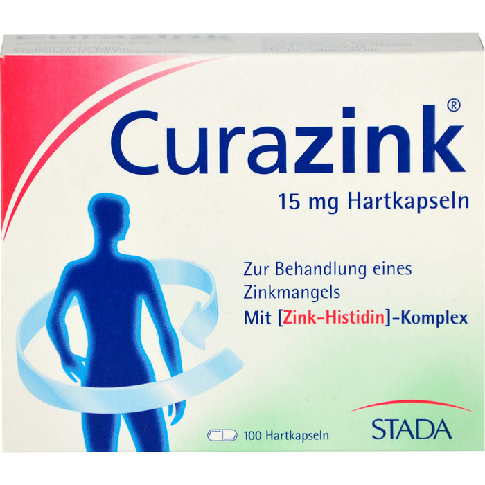 Curazink 15 mg Hartkapseln, 100 pcs. Capsules