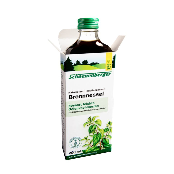 Schoenenberger Brennnessel naturreiner Heilpflanzensaft, 200 ml Lösung