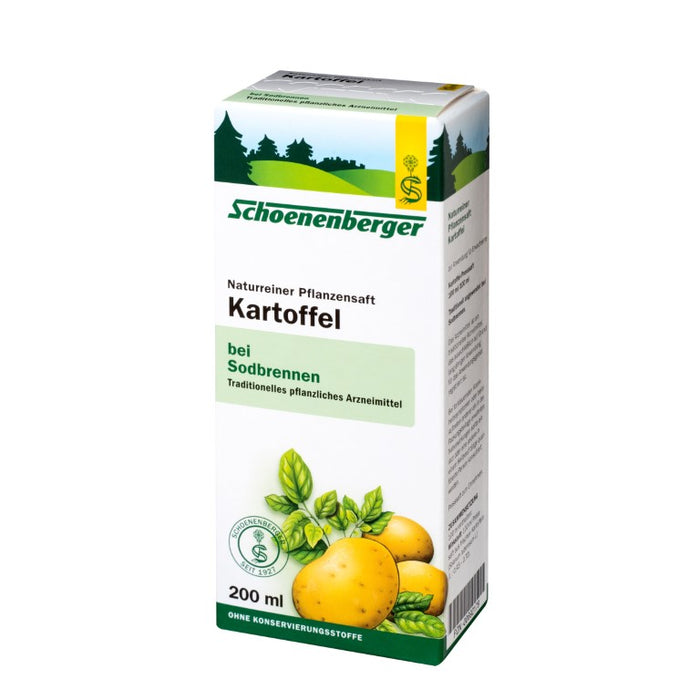 Schoenenberger Naturreiner Pflanzensaft Kartoffel, 200 ml Lösung