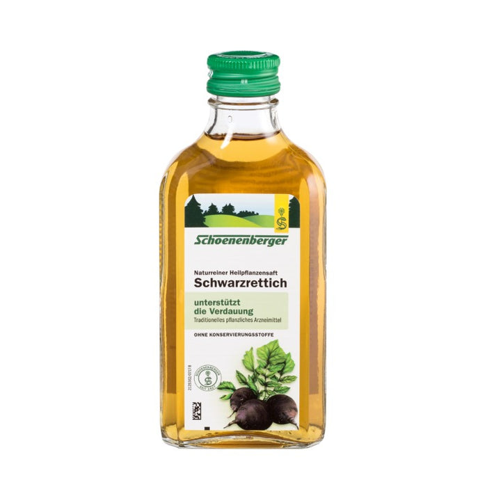 Schoenenberger Schwarzrettich naturreiner Heilpflanzensaft, 200 ml Lösung