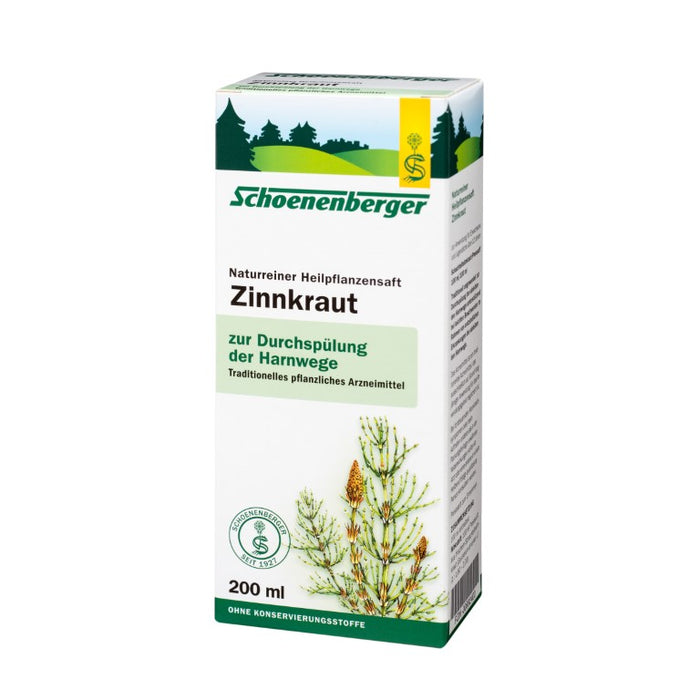 Schoenenberger Zinnkraut naturreiner Heilpflanzensaft, 200 ml Lösung