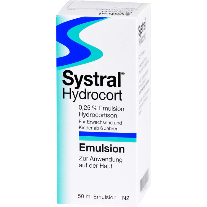 Systral Hydrocort 0,25 % Emulsion, 50 ml Solution