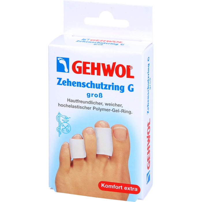 GEHWOL Polymer-Gel Zehenschutzring G groß, 2 St