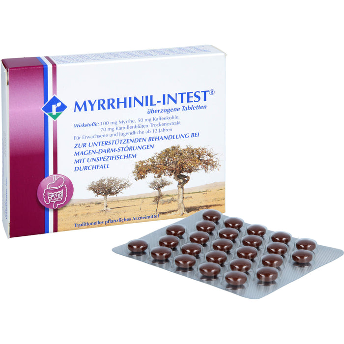 MYRRHINIL-INTEST überzogene Tabletten, 50 pcs. Tablets