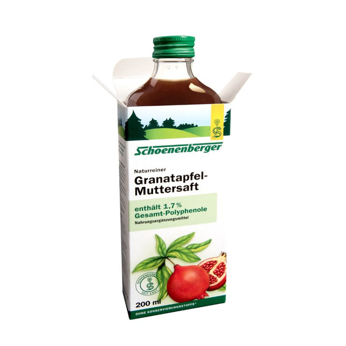 Schoenenberger Naturreiner Granatapfel-Muttersaft, 200 ml Lösung