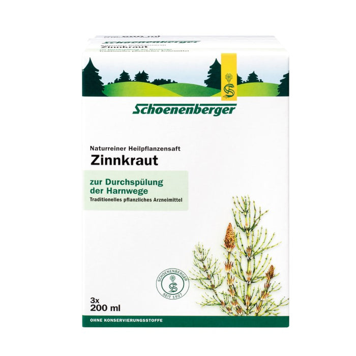 Schoenenberger Zinnkraut naturreiner Heilpflanzensaft, 600 ml Solution