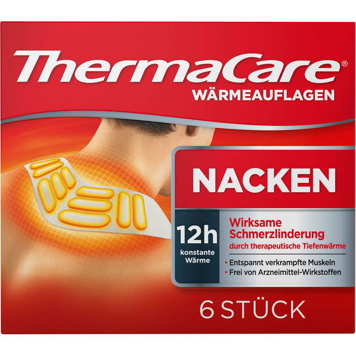 ThermaCare Wärmeauflagen Nacken, 6 pc Pansement