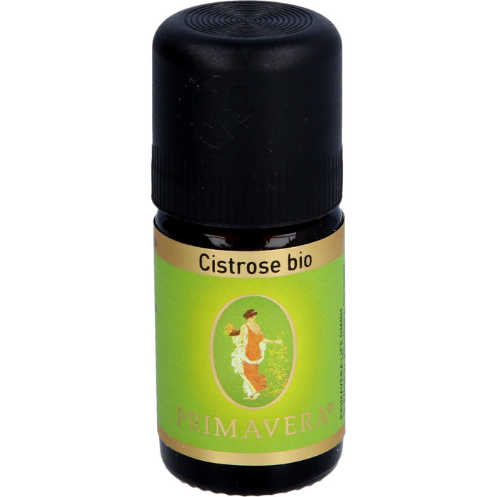 PRIMAVERA Cistrose Öl bio, 5 ml ätherisches Öl