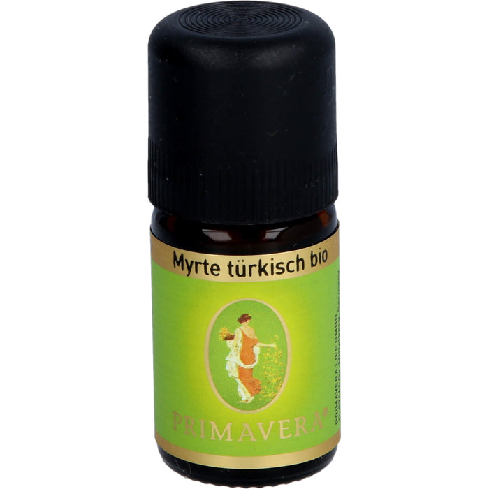 PRIMAVERA Myrte türkisch bio 100% naturreines Ätherisches Öl, 5 ml Huile éthérique