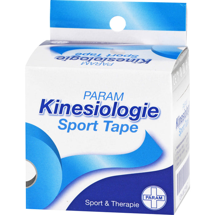 Kinesiologie Sport Tape 5 cm x 5 m Blau, 1 pc Pansement