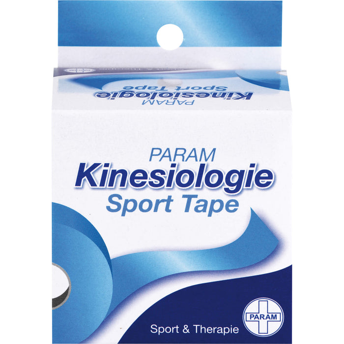 Kinesiologie Sport Tape 5 cm x 5 m Blau, 1 pc Pansement