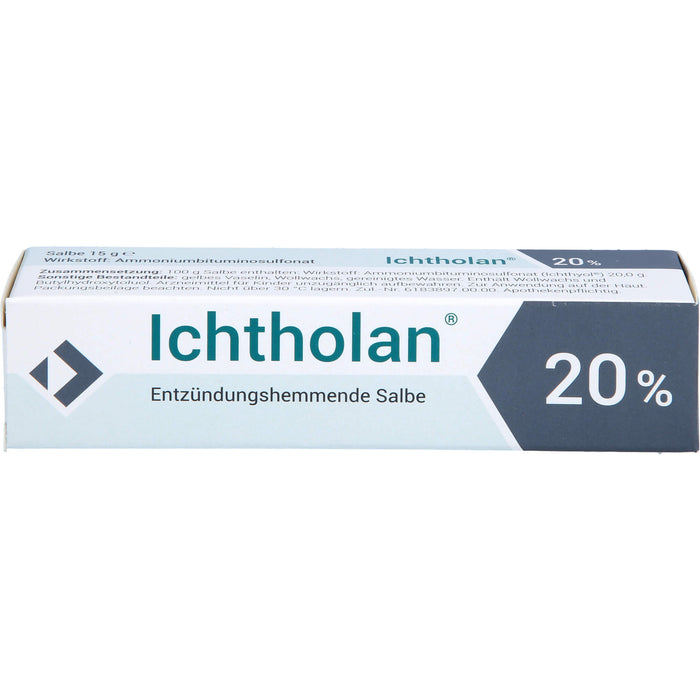 ICHTHOLAN 20 % entzündungshemmende Salbe, 15 g Ointment