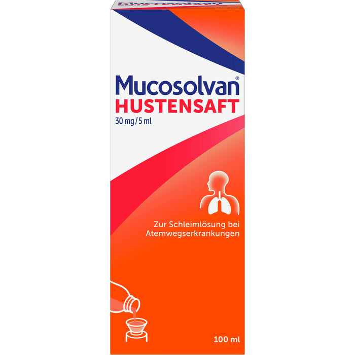 Mucosolvan Hustensaft, 100 ml Solution