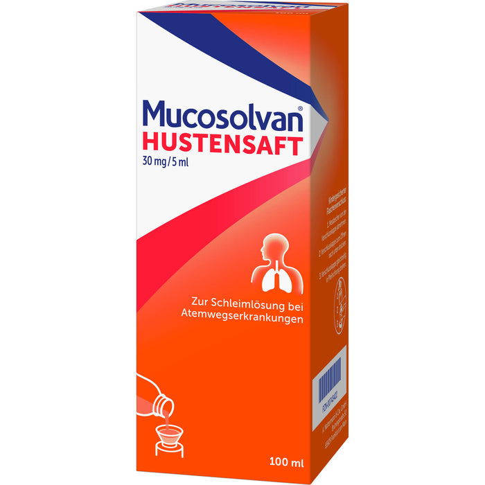 Mucosolvan Hustensaft, 100 ml Solution