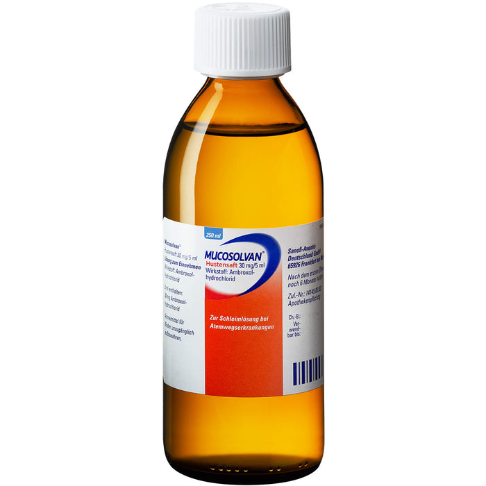 Mucosolvan Hustensaft, 250 ml Lösung