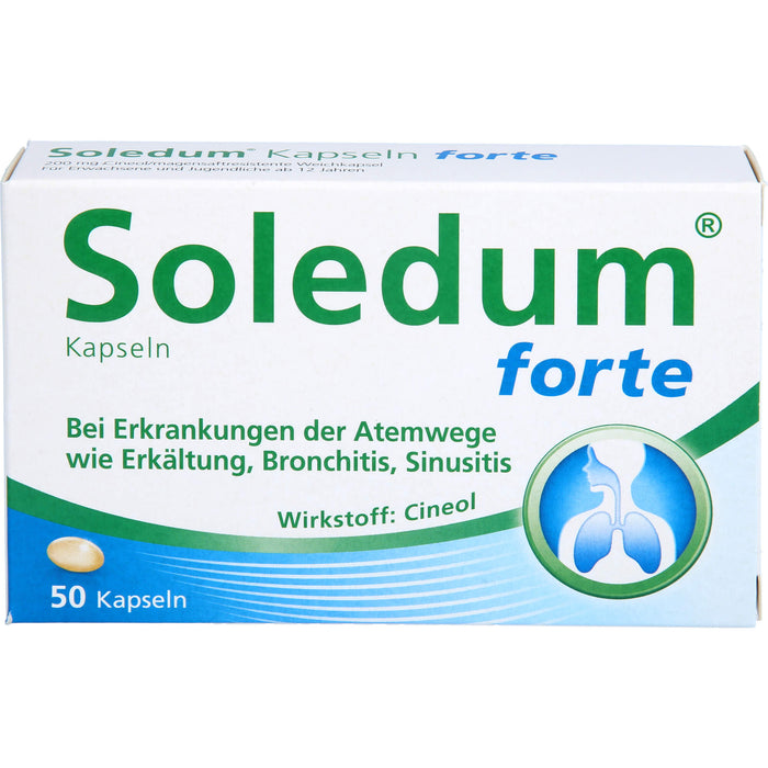 Soledum Kapseln forte, 50 pcs. Capsules