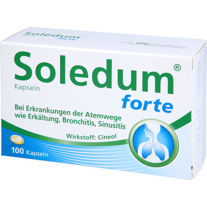 Soledum Kapseln forte, 100 pcs. Capsules