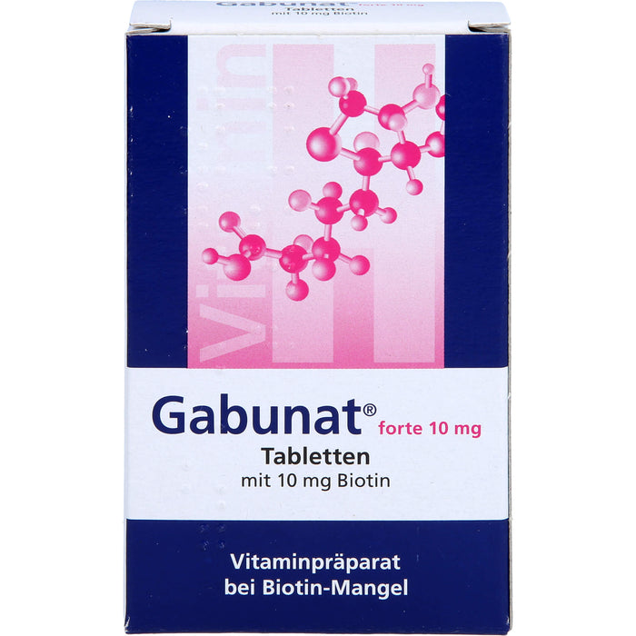 Gabunat forte 10 mg, Tabletten mit Biotin, 30 St TAB