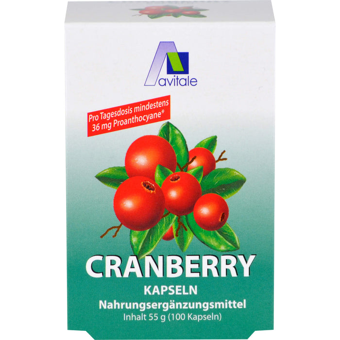 Cranberry Kapseln 400mg, 100 St KAP