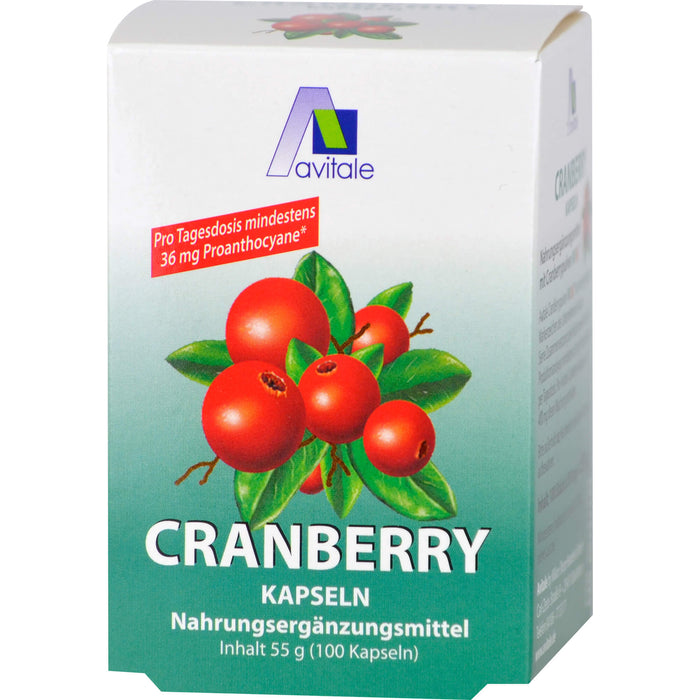 Cranberry Kapseln 400mg, 100 St KAP