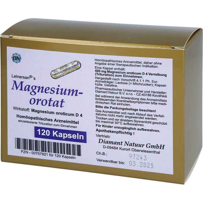 Magnesiumorotat Kaps., 120 St KAP