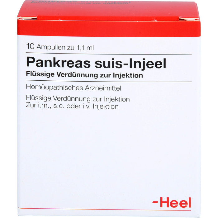 Pankreas suis-Injeel Ampullen, 10 pc Ampoules