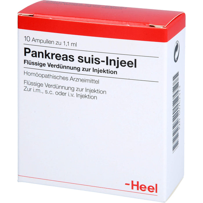 Pankreas suis-Injeel Ampullen, 10 St. Ampullen