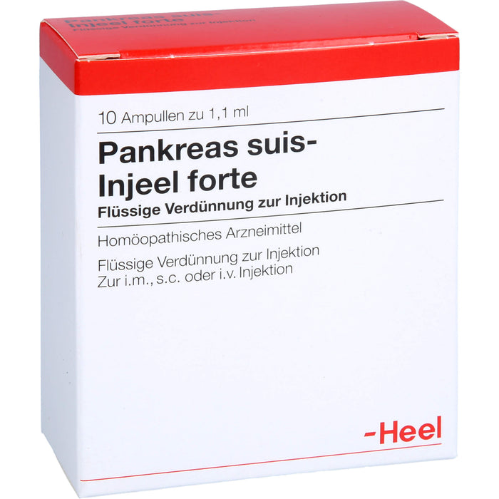 Pankreas suis-Injeel forte Ampullen, 10 pc Ampoules