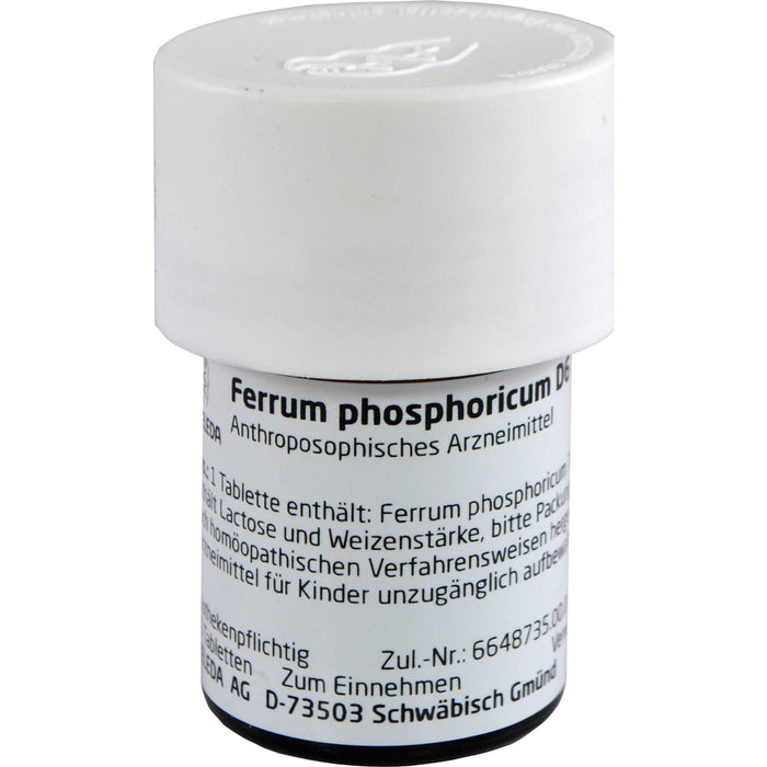 Ferrum phosphoricum D6 Weleda Tbl., 80 St TAB