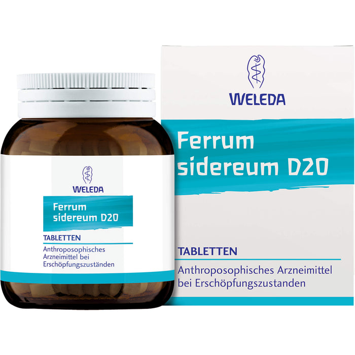 Ferrum sidereum D20 Weleda Tabletten, 80 St. Tabletten