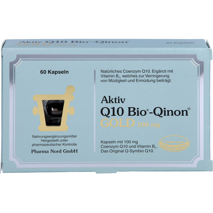 Q10 Bio-Qinon GOLD 100mg Pharma Nord, 60 St KAP