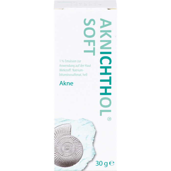 AKNICHTHOL soft Emulsion bei Akne, 30 g Solution