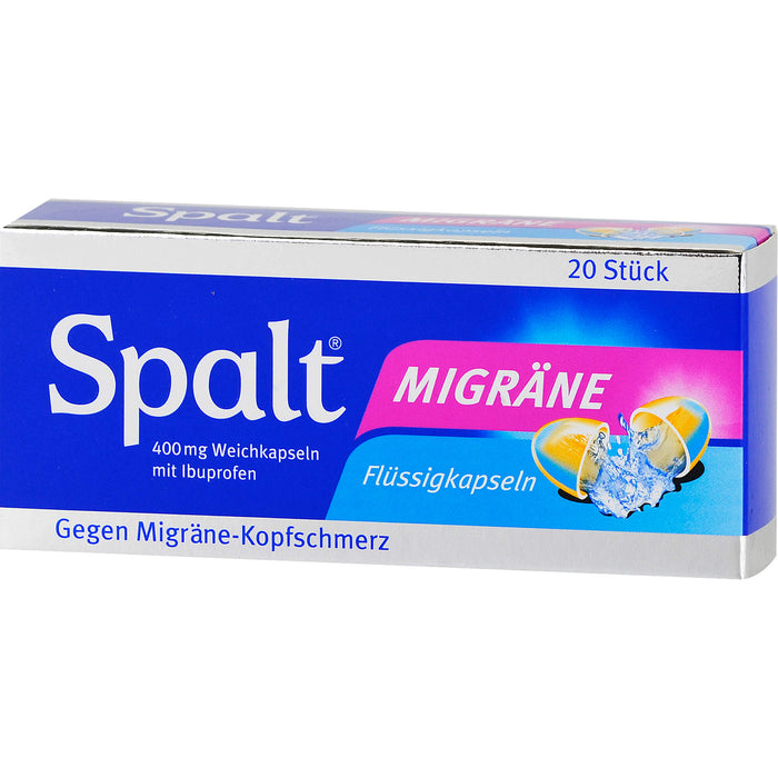 Spalt Migräne Flüssigkapseln, 20 St. Kapseln