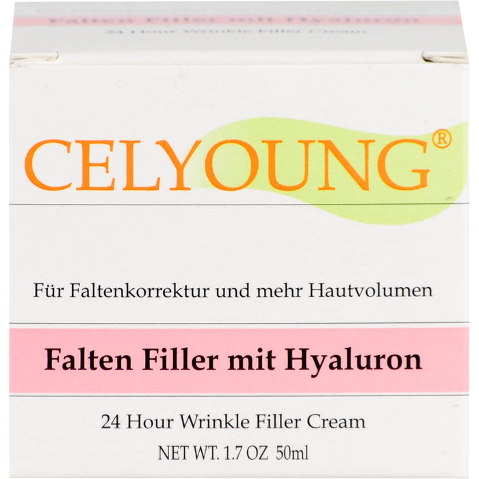 CELYOUNG Falten Filler mit Hyaluron Creme, 50 ml Crème