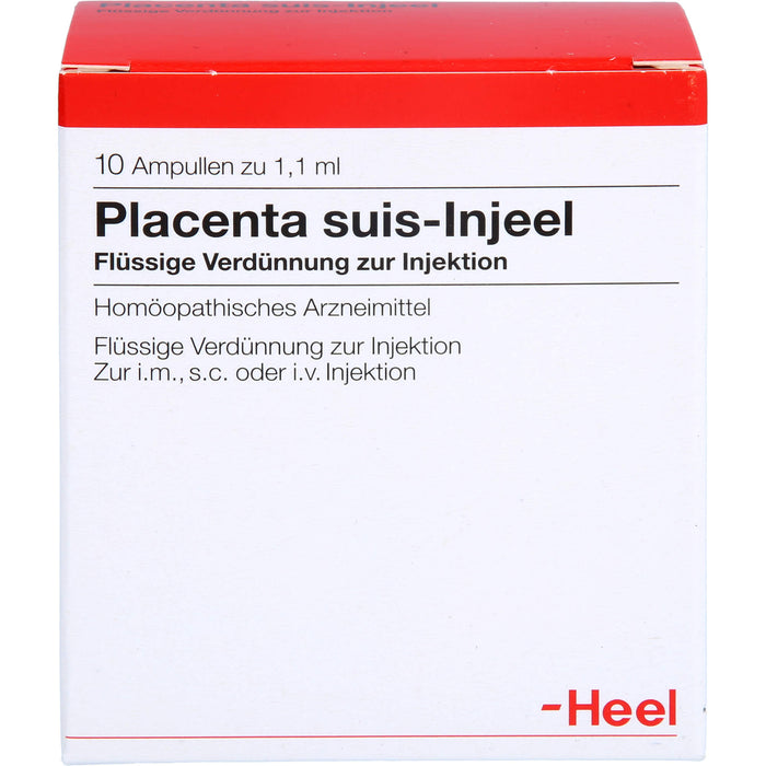 Placenta suis-Injeel flüssige Verdünnung, 10 pcs. Ampoules