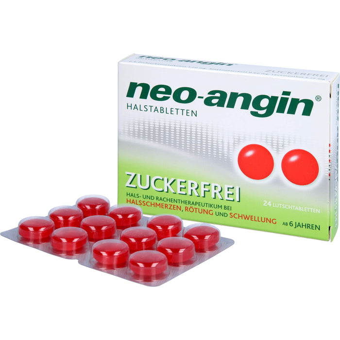 neo-angin Halstabletten zuckerfrei Original KLOSTERFRAU, 24 pcs. Tablets