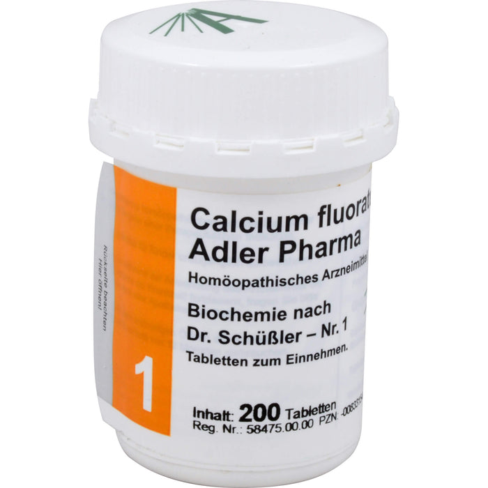 Adler Biochemie Nr. 1 Calcium fluoratum D12 Tabletten, 200 pcs. Tablets