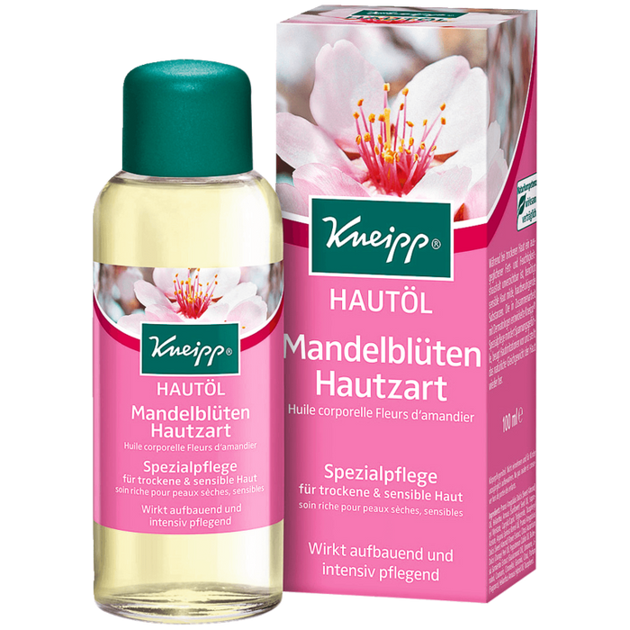 Kneipp Hautöl Mandelblüten hautzart für trockene und sensible Haut, 100 ml Huile