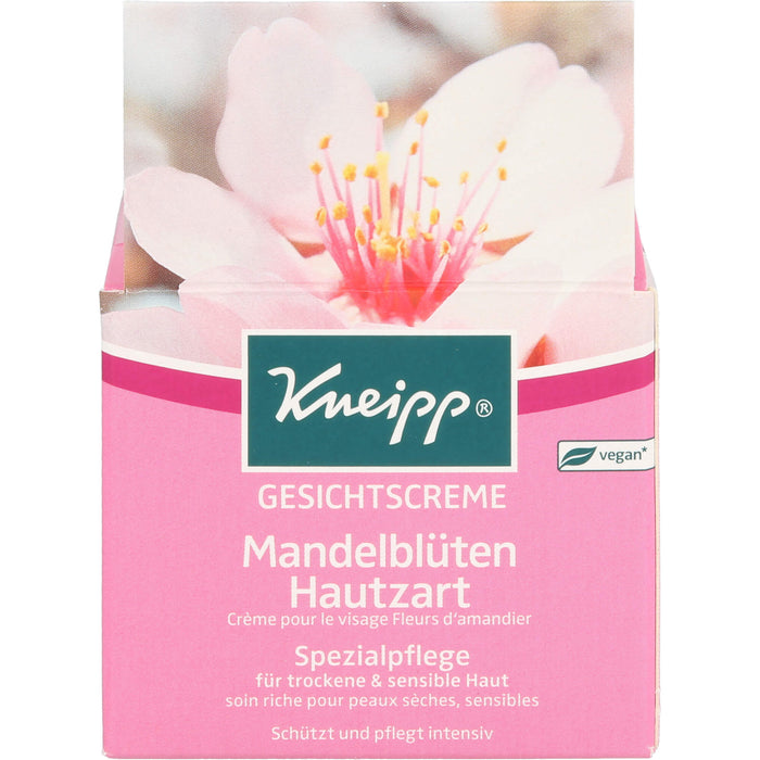 Kneipp Gesichtscreme Mandelblüten Hautzart, 50 ml Crème