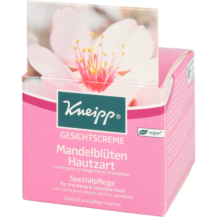 Kneipp Gesichtscreme Mandelblüten Hautzart, 50 ml Cream