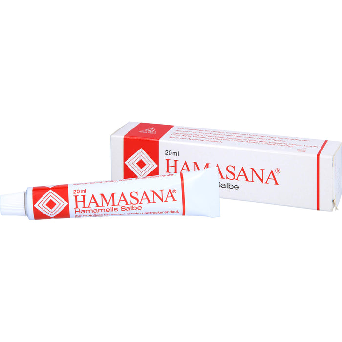 Hamasana Hamamelis Salbe, 20 g Salbe