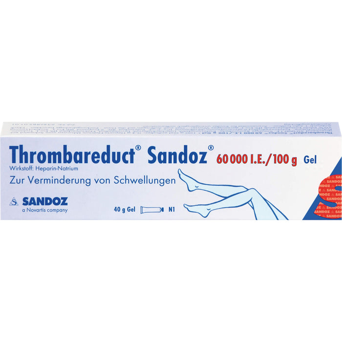 Thrombareduct Sandoz 60.000 I.E. Gel, 40 g Gel