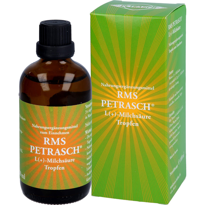 RMS Petrasch L(+)-Milchsäure Tropfen, 100 ml Lösung