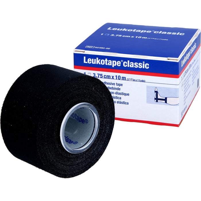 Leukotape classic 3,75 cm x 10 m schwarz Klebebinde, 1 pc Paquet