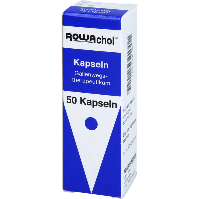 ROWAchol Kapseln Gallenwegstherapeutikum, 50 pcs. Capsules