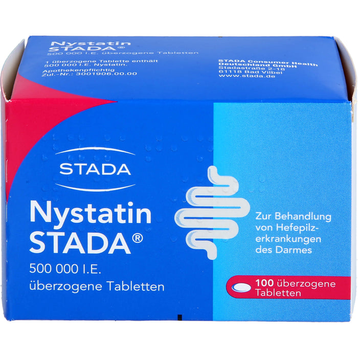 Nystatin STADA Tabletten, 100 pc Tablettes