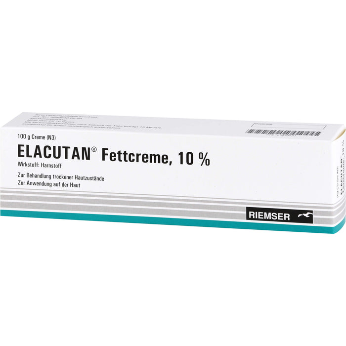 ELACUTAN Fettcreme 10% zur Behandlung trockener Hautzustände, 100 g Cream