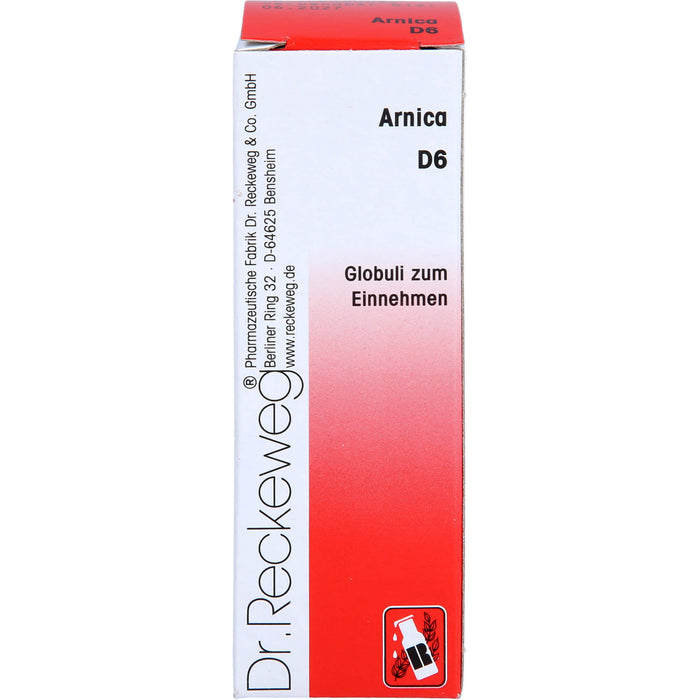 DR. RECKEWEG & CO Arnica D 6 Globuli, 10 g Globules