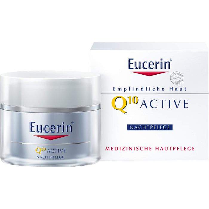 Eucerin Q10 Active Anti-Falten Nachtpflege Creme, 50 ml Crème